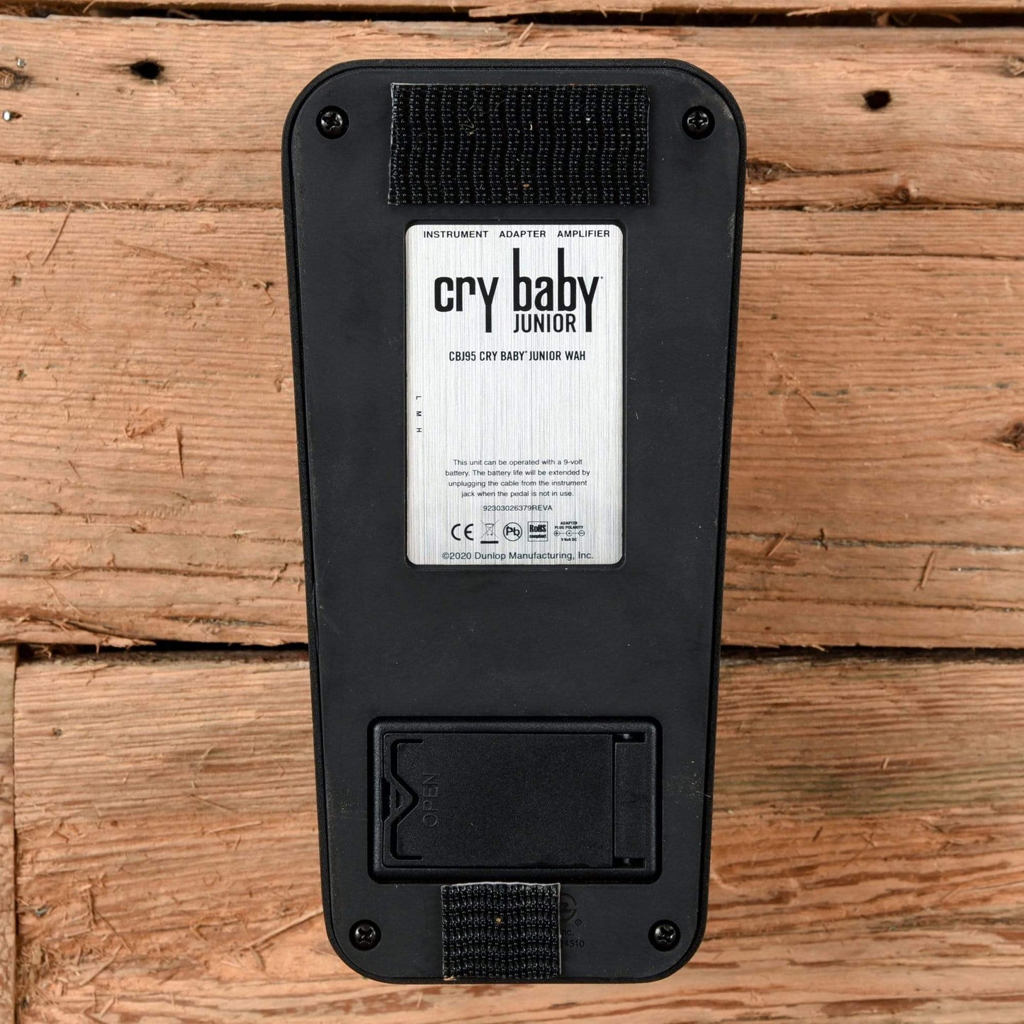 Dunlop CBJ95 Cry Baby Junior Wah Effects and Pedals / Wahs and Filters