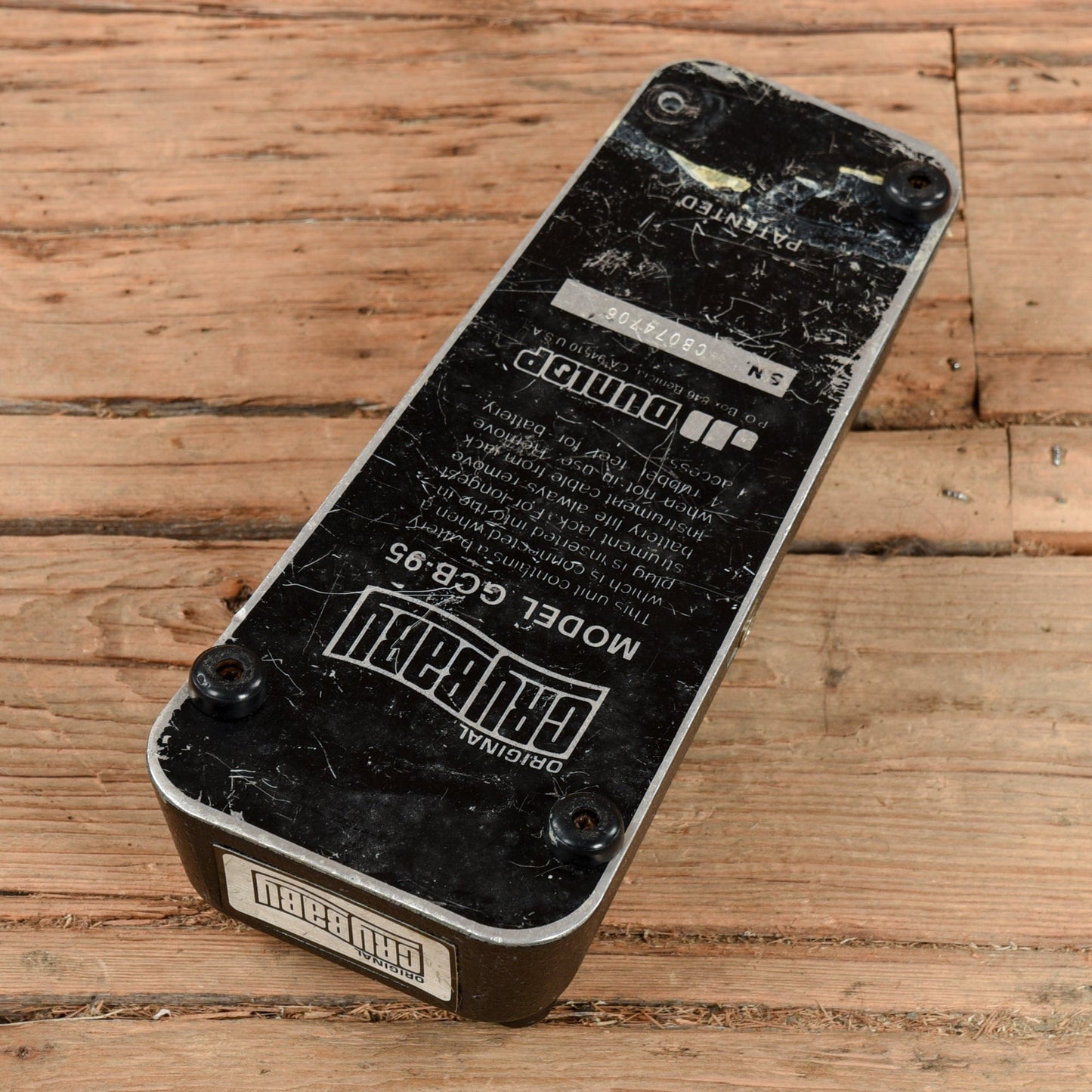 Dunlop GCB-95 Cry Baby Standard Wah Effects and Pedals / Wahs and Filters