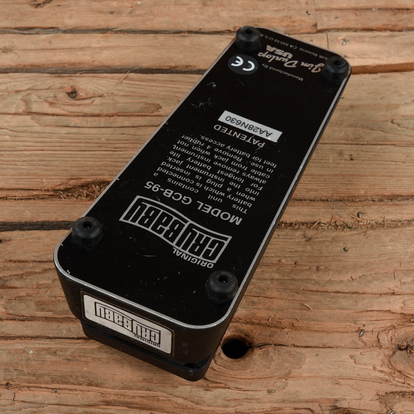 Dunlop GCB95 Cry Baby Standard Wah Effects and Pedals / Wahs and Filters