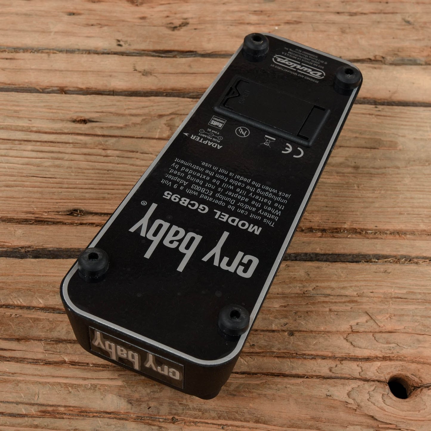 Dunlop GCB95 Cry Baby Standard Wah Effects and Pedals / Wahs and Filters