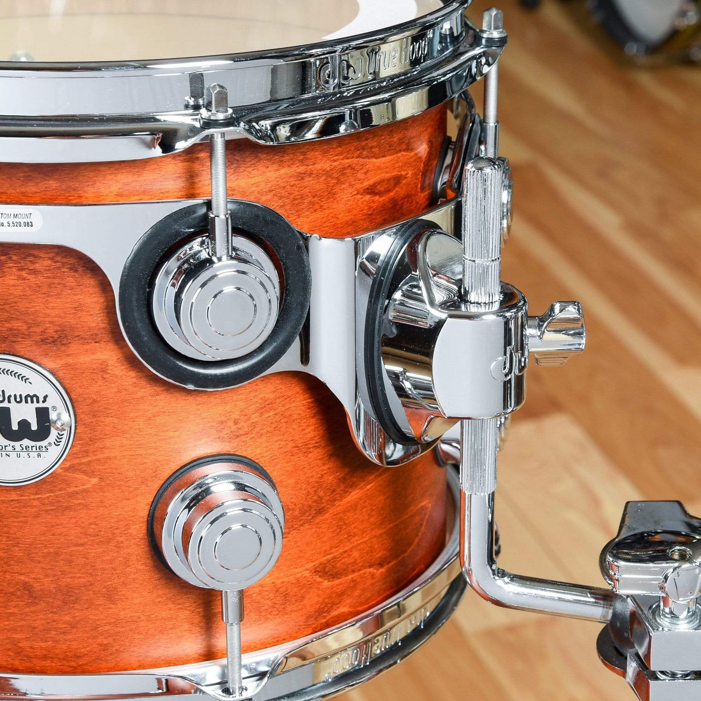 DW Collector's Series 10/12/16/22 4pc. Maple Drum Kit Tobacco Satin Oil Drums and Percussion / Acoustic Drums / Full Acoustic Kits