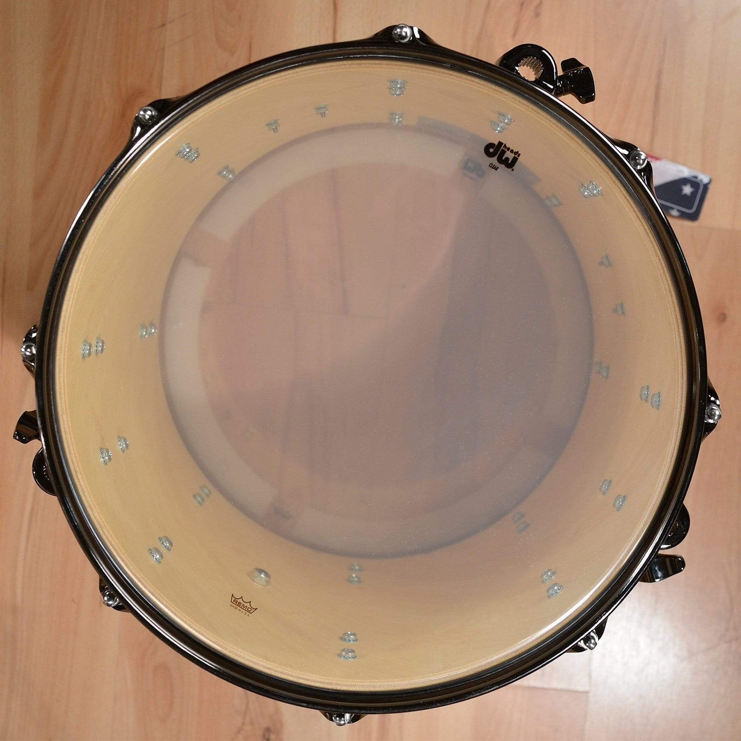 DW Eco-X 10/12/14/20 4pc. Drum Kit Banana Bamboo Birch w/Black Nickel HDW Drums and Percussion / Acoustic Drums / Full Acoustic Kits