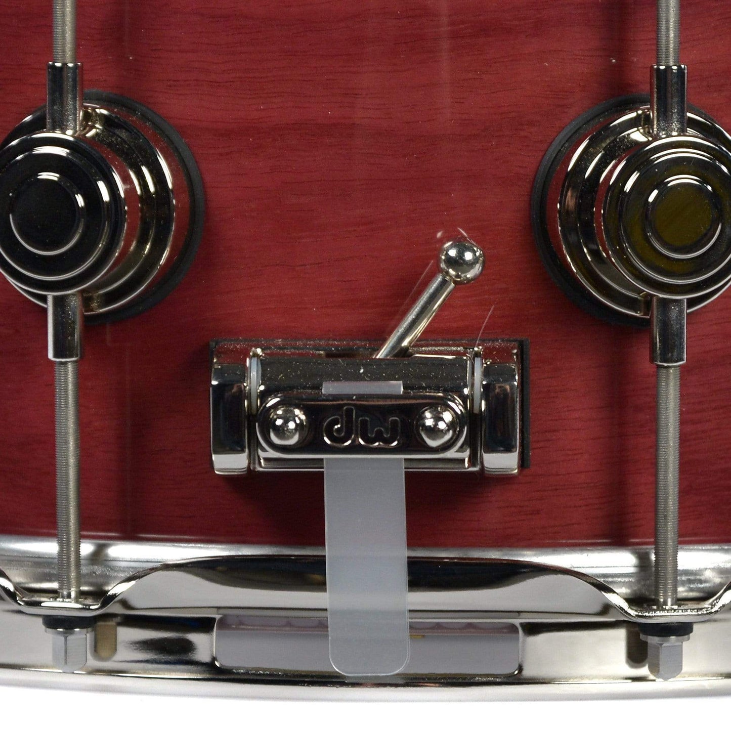 DW 6.5x14 Collector's Purpleheart Lacquer Custom Snare Drum w/Nickel Hdw Drums and Percussion / Acoustic Drums / Snare