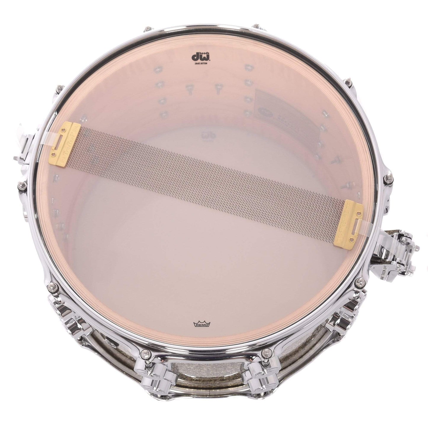 DW 8x14 Collector's Maple Snare Drum Gold Galaxy Drums and Percussion / Acoustic Drums / Snare