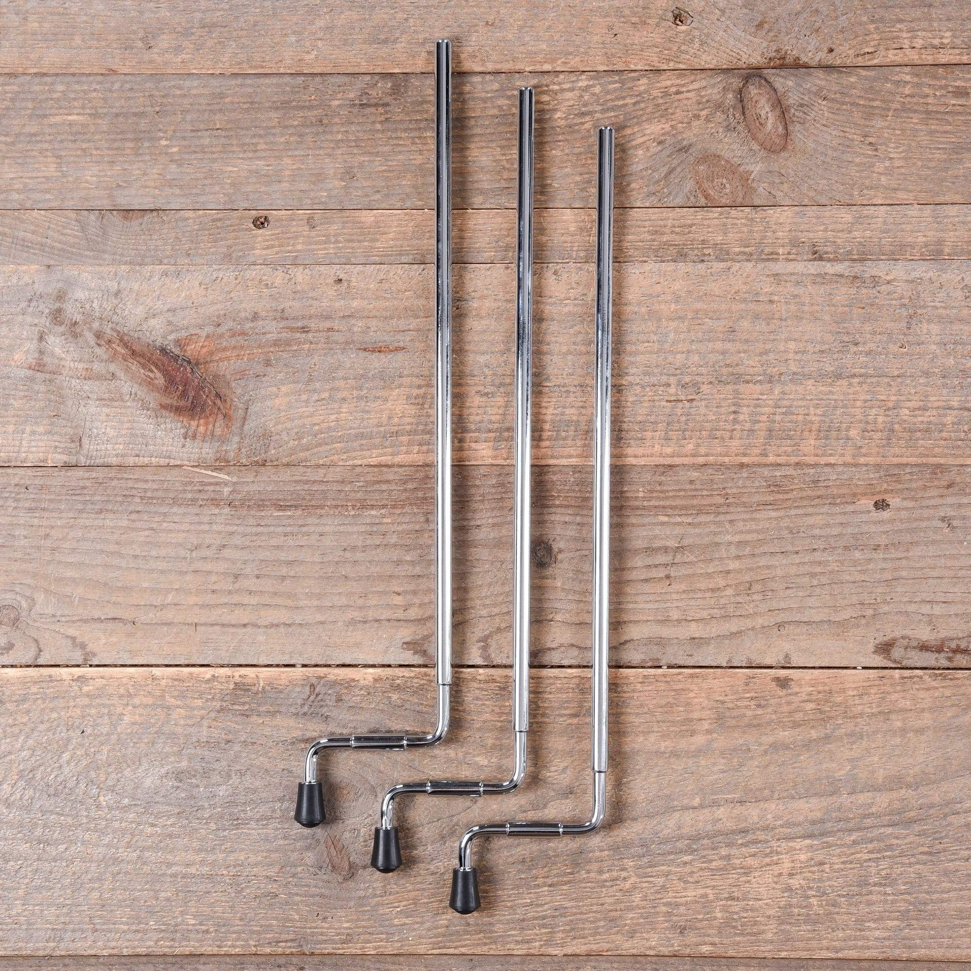 DW 21" Aluminum Floor Tom Legs Chrome (3Pack) Chicago Music Exchange