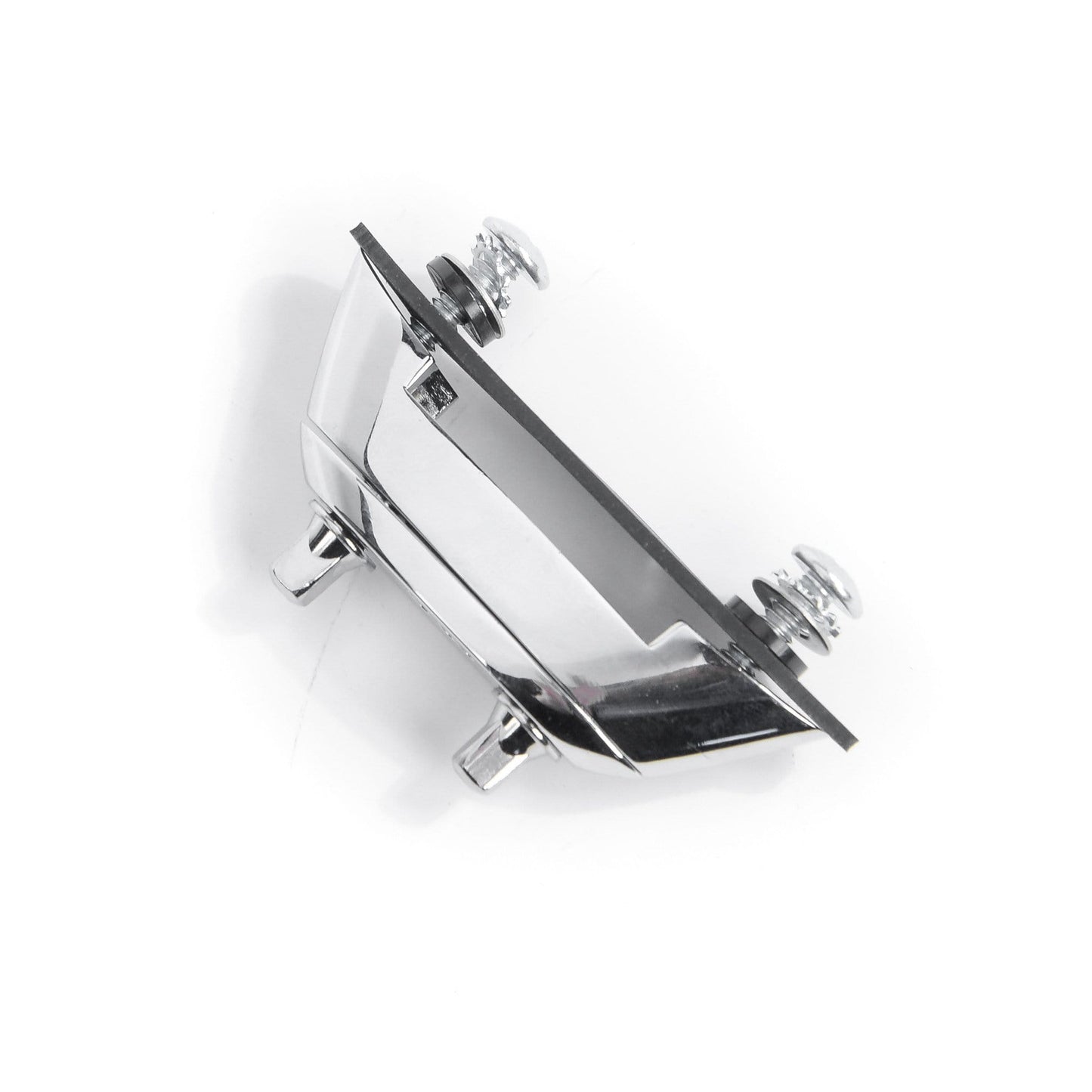 DW Butt Plate Assembly Chrome (Old Model, Non-3 Point) Drums and Percussion / Parts and Accessories / Drum Parts