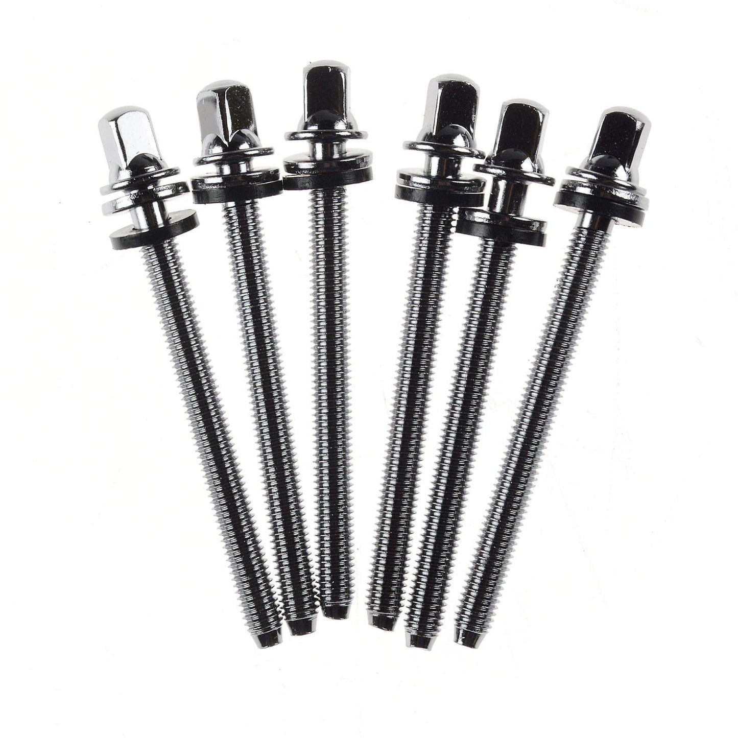 DW True Pitch Chrome Tension Rods For 5.5-6" Snare Drums (6-Pack) Drums and Percussion / Parts and Accessories / Drum Parts