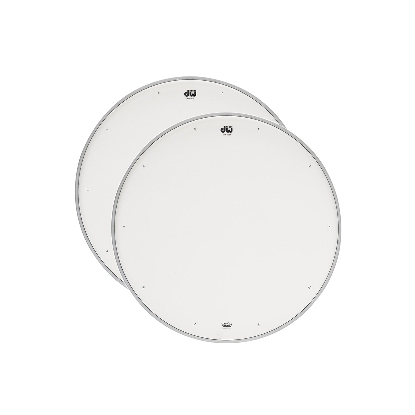 DW 13" Coated Snare Drum Batter Head (2 Pack Bundle) Drums and Percussion / Parts and Accessories / Heads
