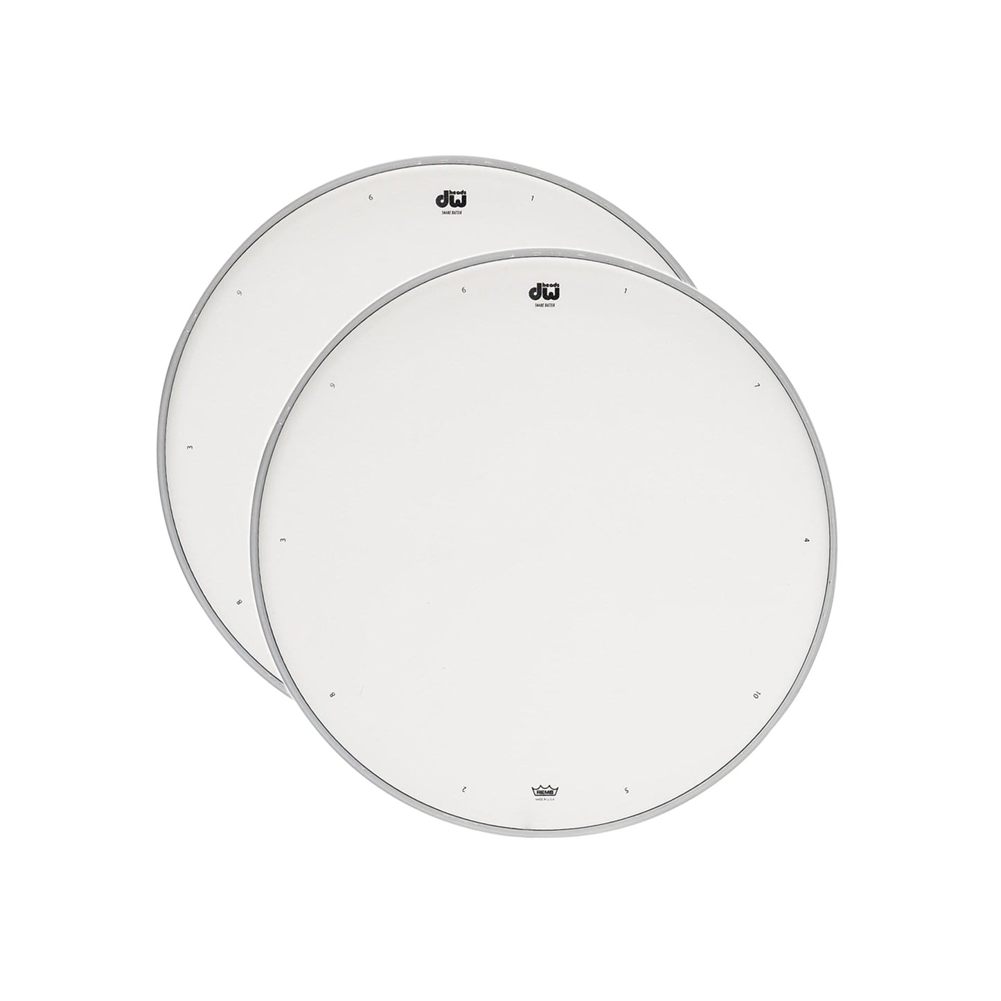 DW 14" Coated Snare Drum Batter Head (2 Pack Bundle) Drums and Percussion / Parts and Accessories / Heads