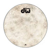 DW 20" Fiberskyn Logo Bass Drumhead Drums and Percussion / Parts and Accessories / Heads