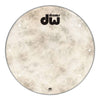 DW 22" Fibersykyn Logo Bass Drumhead Drums and Percussion / Parts and Accessories / Heads