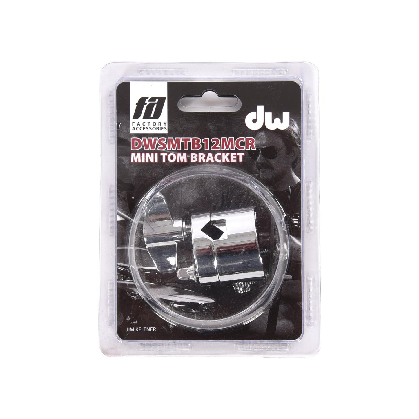 DW Mini Tom Mounting Bracket Chrome Drums and Percussion / Parts and Accessories / Mounts