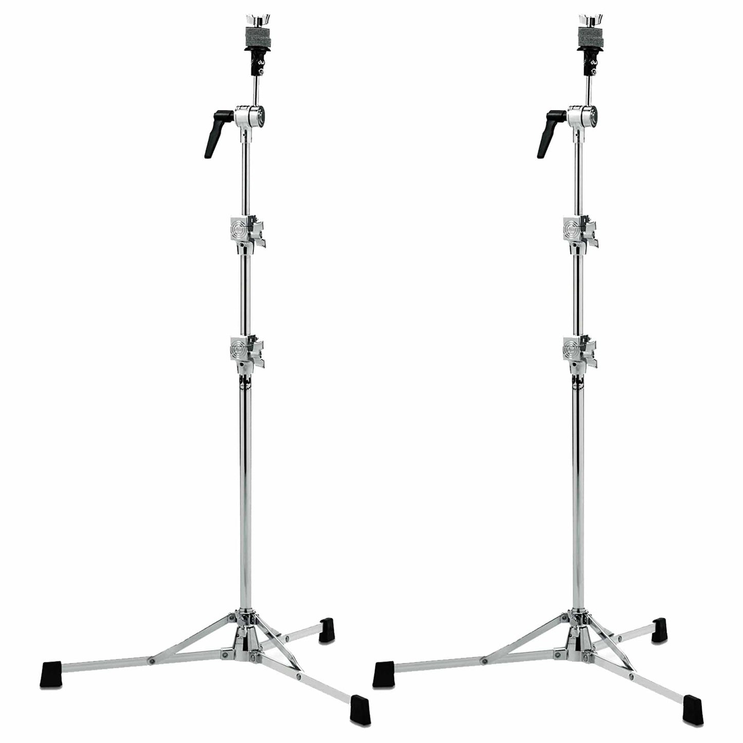 DW 6710 Straight Cymbal Stand Flat Base (2 Pack Bundle) Drums and Percussion / Parts and Accessories / Stands