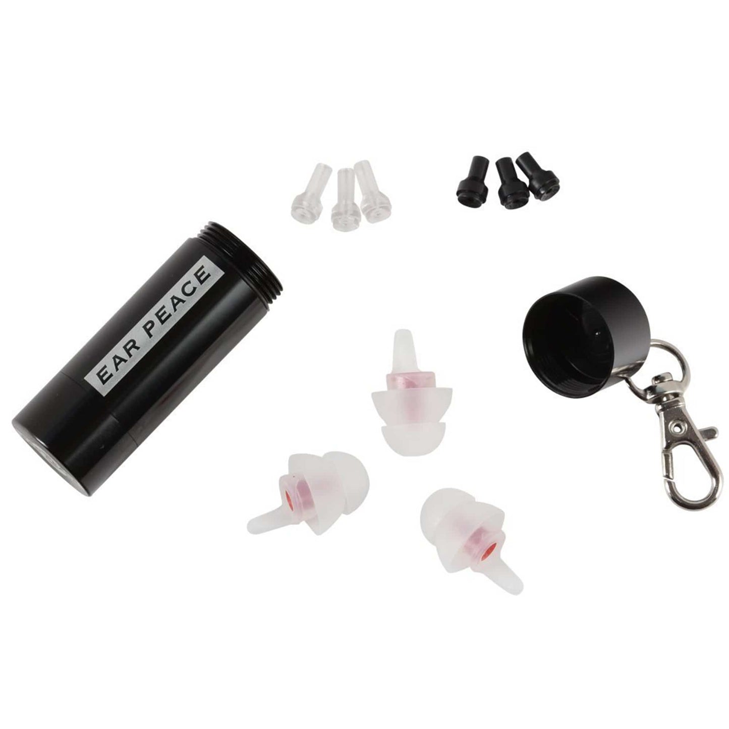 EarPeace HD Musicians Earplugs - Black Case Accessories / Headphones