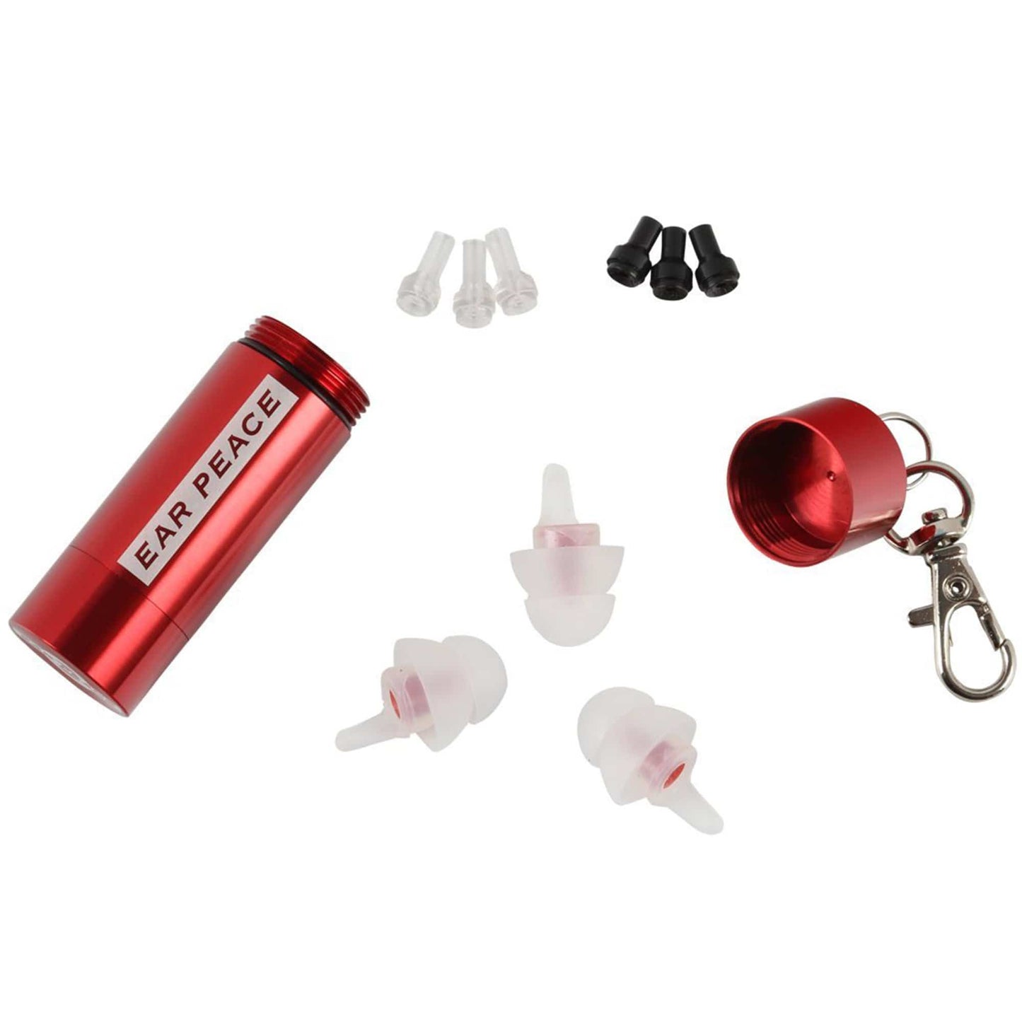 EarPeace HD Musicians Earplugs - Red Case Accessories / Headphones