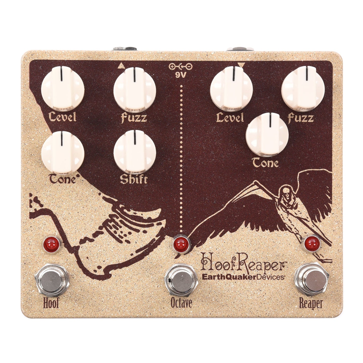 EarthQuaker Devices Hoof Reaper v2 Dual Fuzz w/Octave Up One-of-a-Kind Color #03
