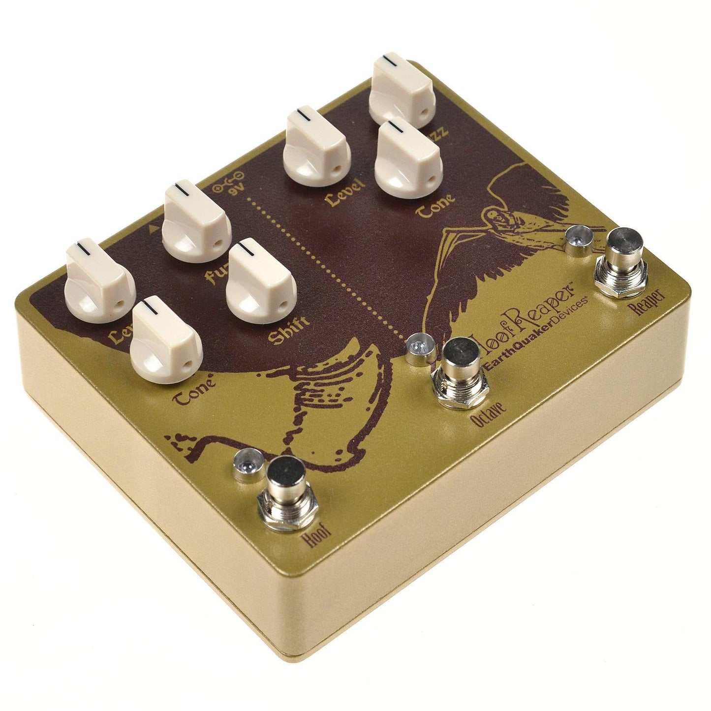 Earthquaker Devices Hoof Reaper v2 Dual Fuzz w/Octave Up Effects and Pedals / Fuzz