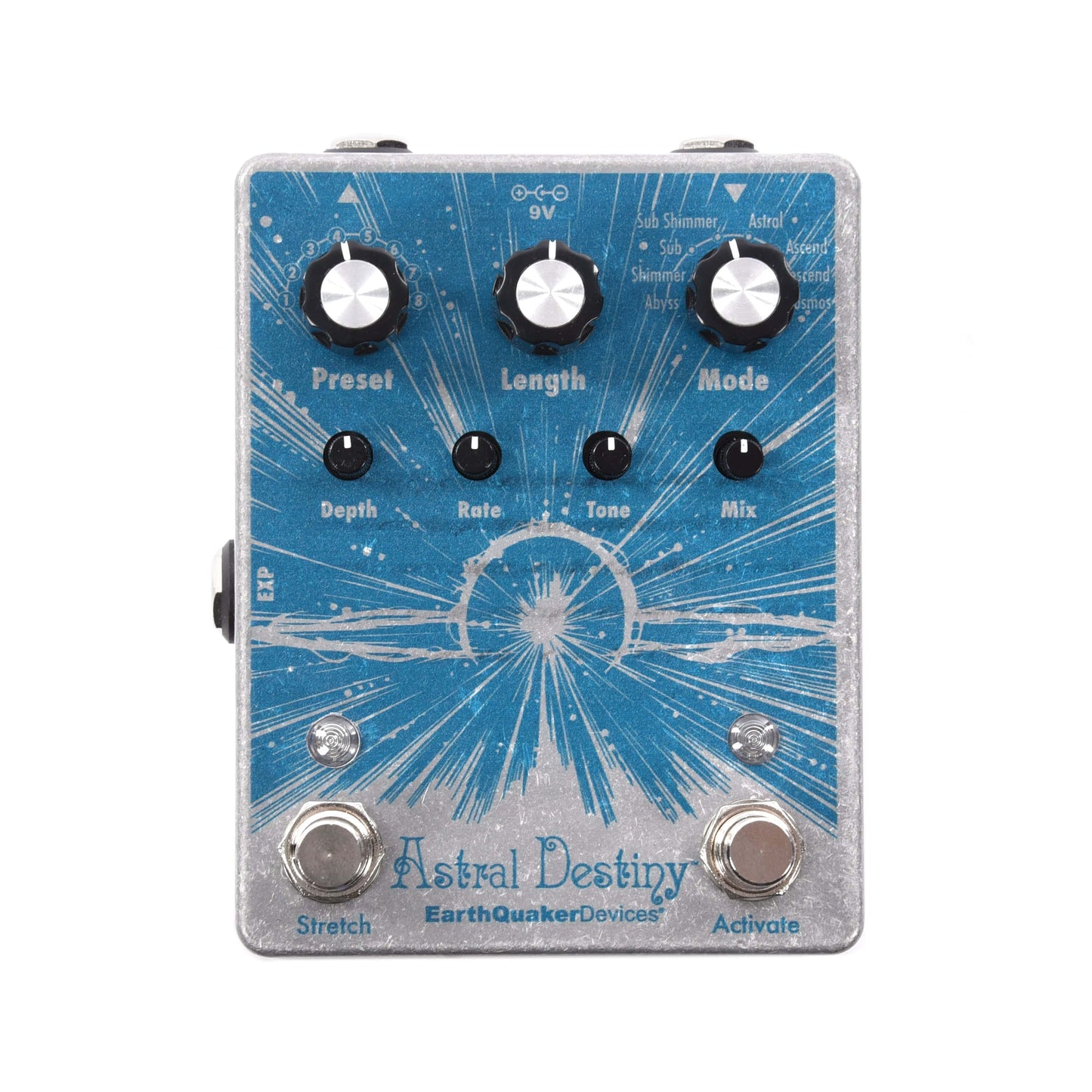 EarthQuaker Devices Astral Destiny Octal Octave Reverberation Odyssey One-of-a-Kind Color #01 Effects and Pedals / Reverb