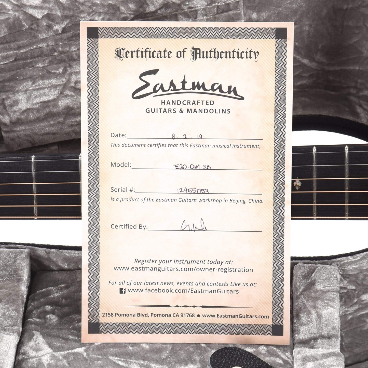 Eastman Traditional E20OM Adirondack/Rosewood OM Sunburst Acoustic Guitars / OM and Auditorium