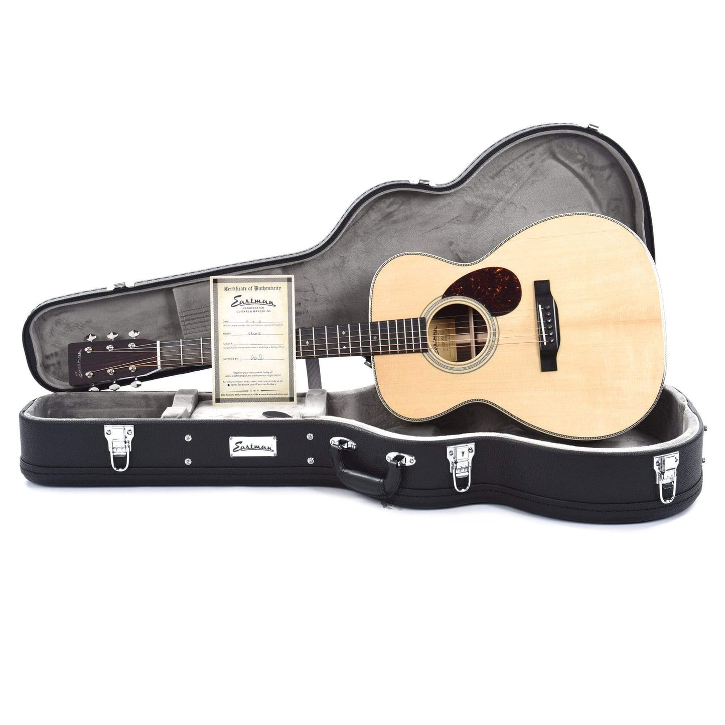 Eastman Traditional E8OM Spruce/Rosewood OM Natural Thermo Cure Acoustic Guitars / OM and Auditorium