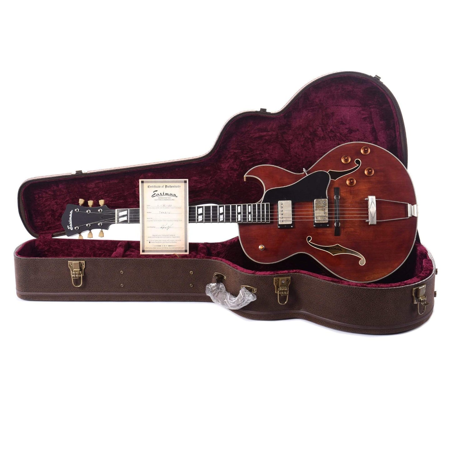 Eastman T49D/v Archtop Antique Classic w/Seymour Duncan Antiquity Humbucker Electric Guitars / Archtop