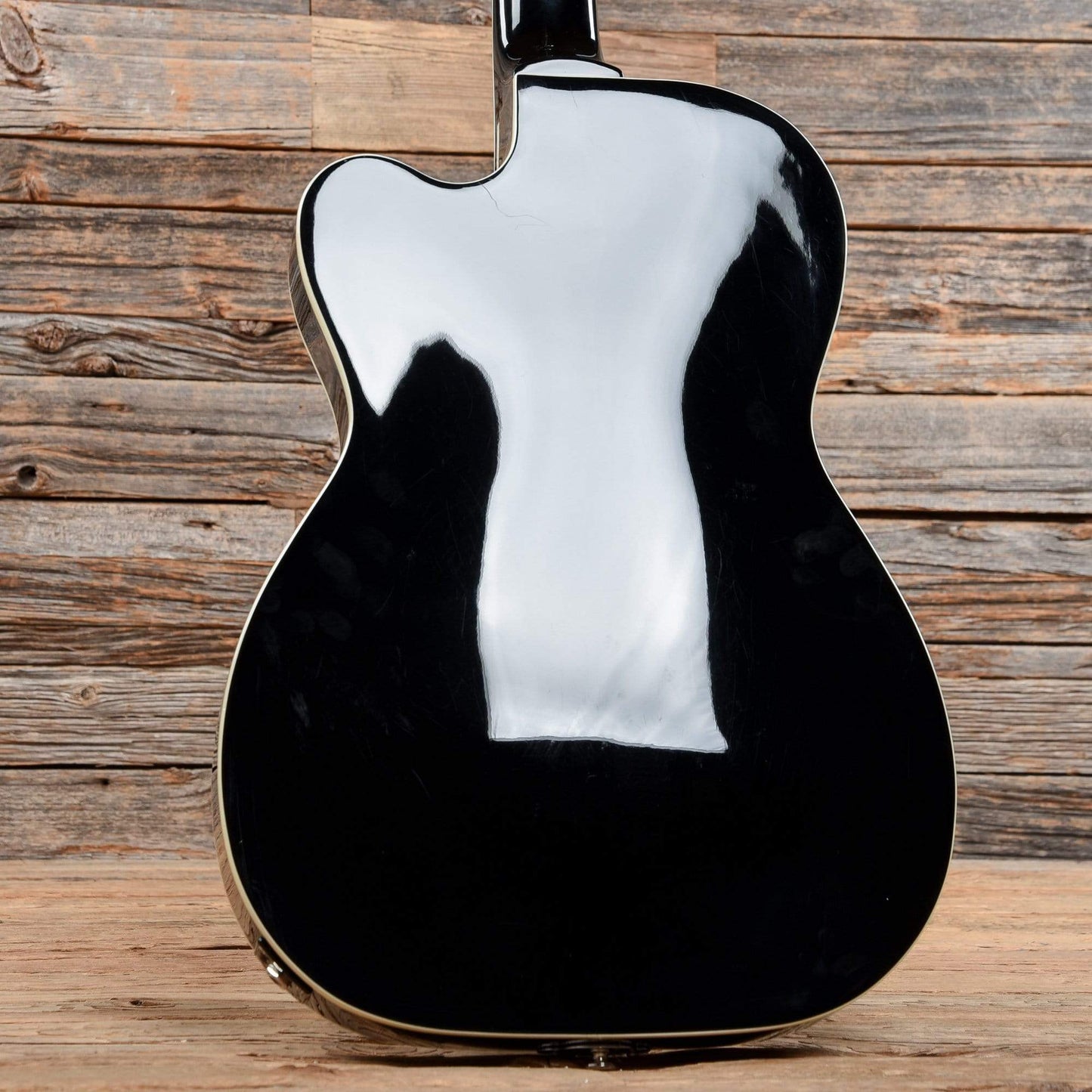Eastwood Tuxedo Black Electric Guitars / Hollow Body
