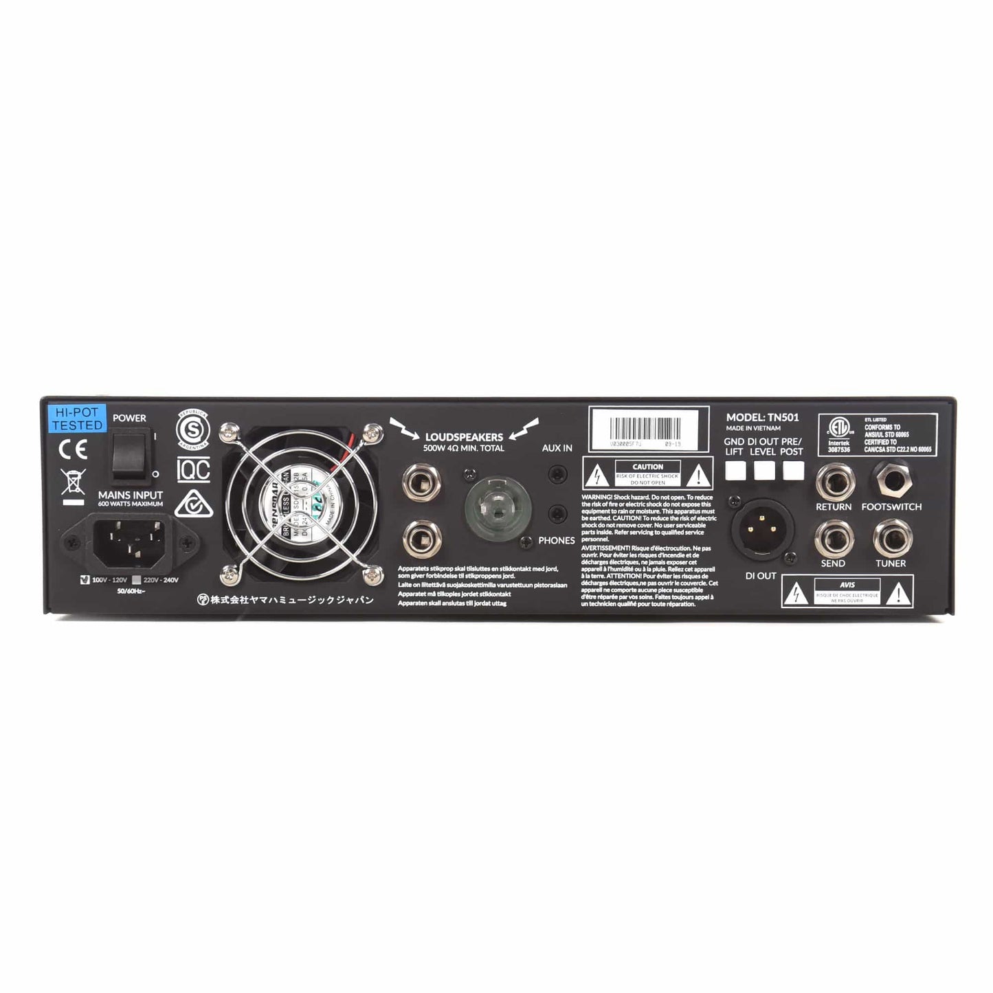 Eden 500W Terra Nova Bass Head w/Semi Para EQ Amps / Bass Heads