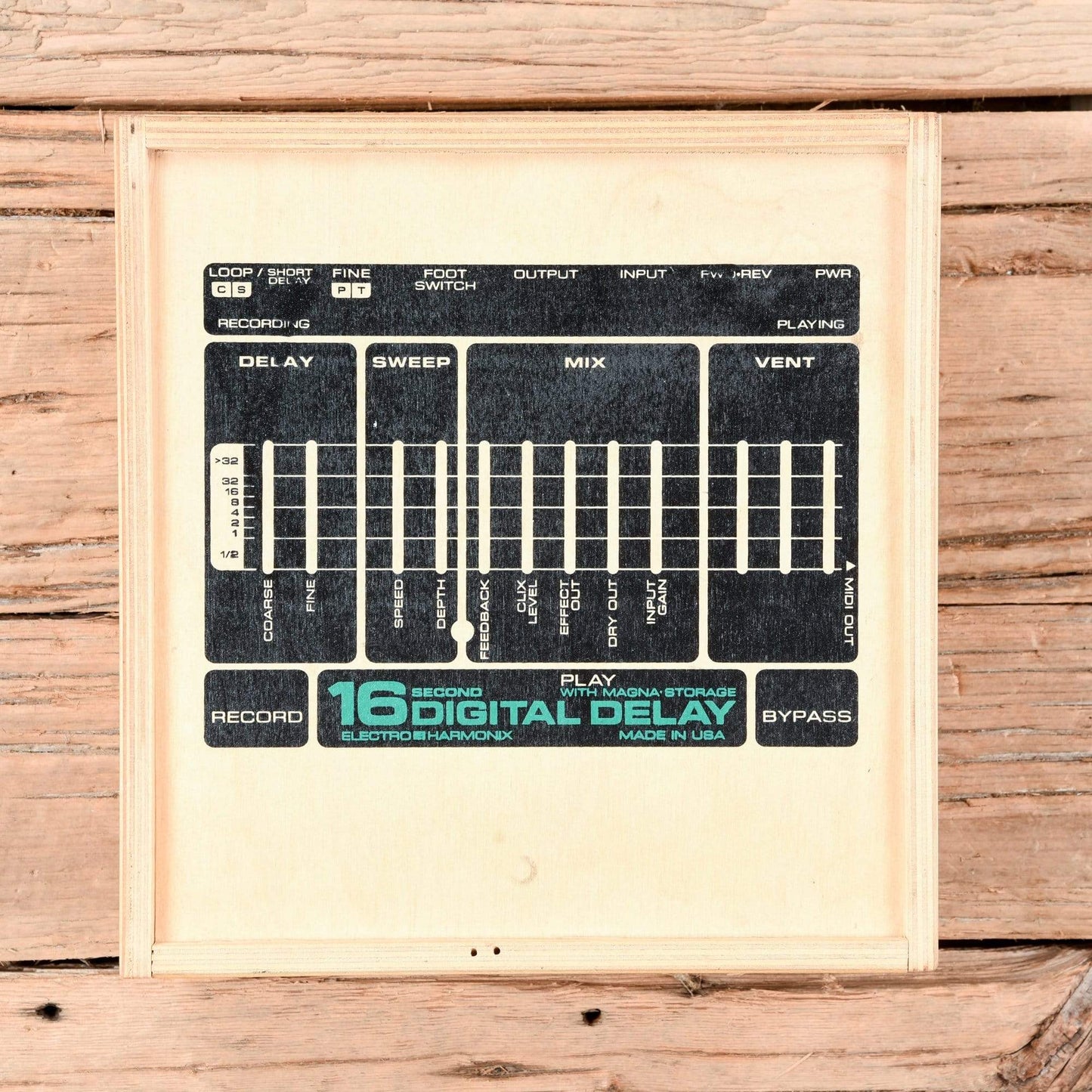 Electro-Harmonix 16 Second Delay Reissue Effects and Pedals / Delay