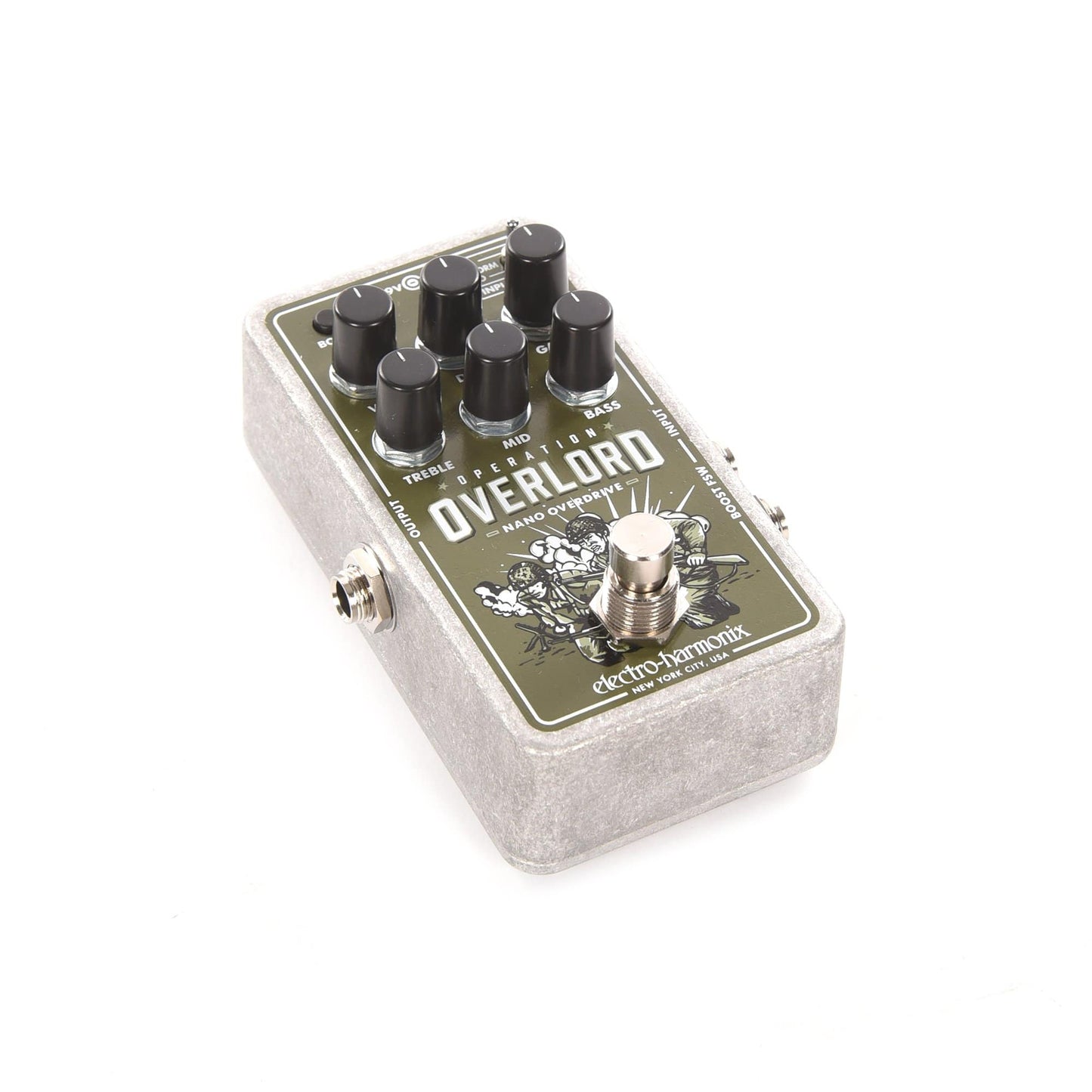 Electro-Harmonix Nano Operation Overlord Overdrive Distortion Effects and Pedals / Overdrive and Boost