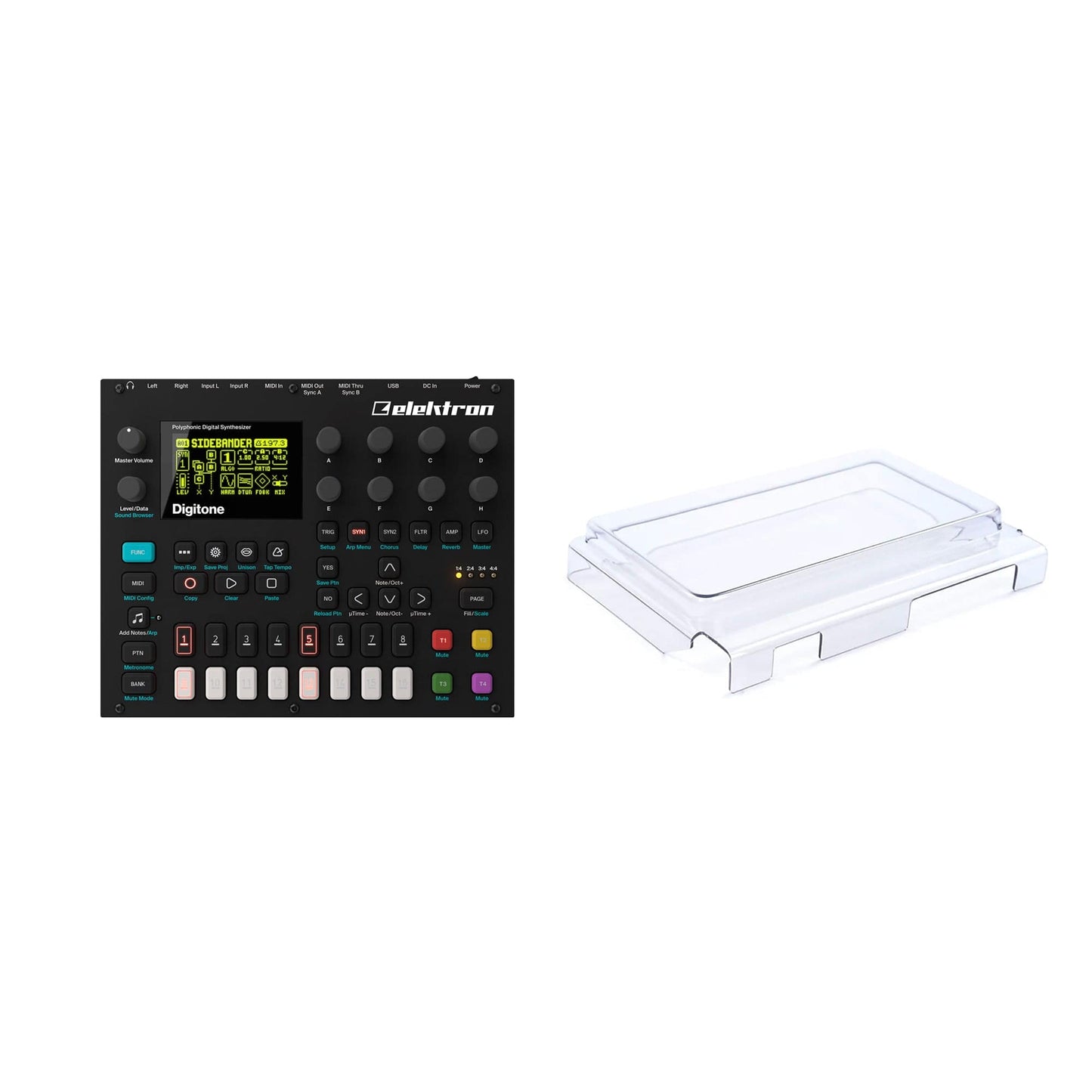 Elektron Digitone 8-Voice Digital Synthesizer w/ Free PL-2s Protective Lid Keyboards and Synths / Synths / Digital Synths