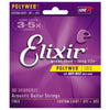 Elixir 11025 Acoustic 80/20 Poly Custom Light 11-52 (12 Pack Bundle) Accessories / Strings / Guitar Strings