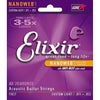 Elixir Nanoweb Custom Light Acoustic Guitar Strings 11-52 Accessories / Strings / Guitar Strings