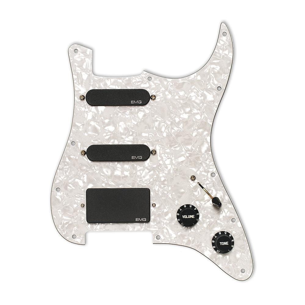EMG Kirk Hammett S/S/81 Pro Series Pre-Wired Pickguard Black Parts / Guitar Pickups