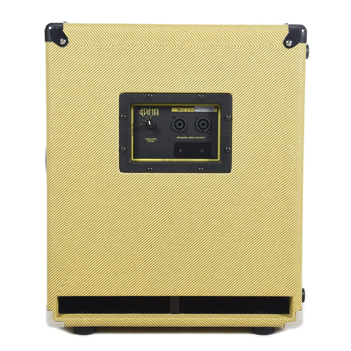 Epifani Tour 1x12 Bass Speaker Cabinet Tweed w/Wheat Grill Amps / Bass Cabinets