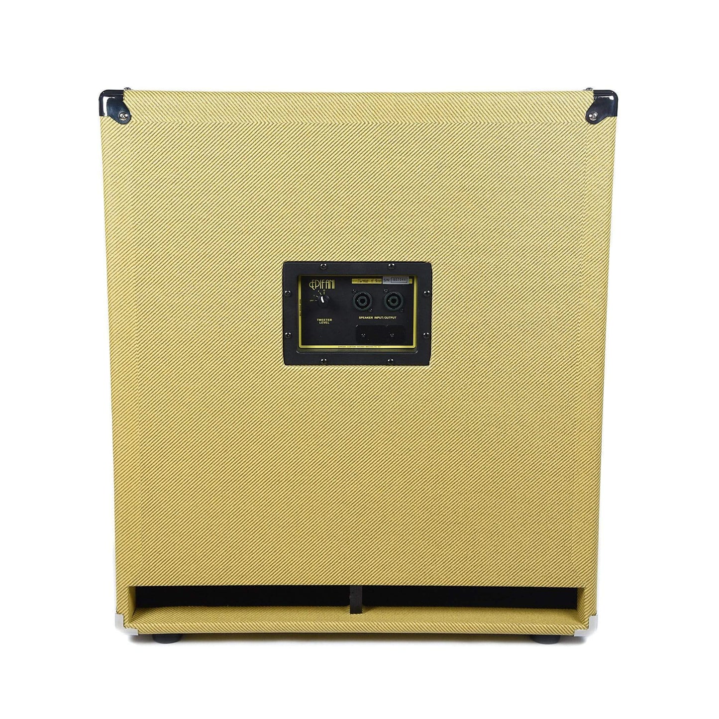 Epifani Tour 4x10 Bass Speaker Cabinet Tweed w/Wheat Grill Amps / Bass Cabinets