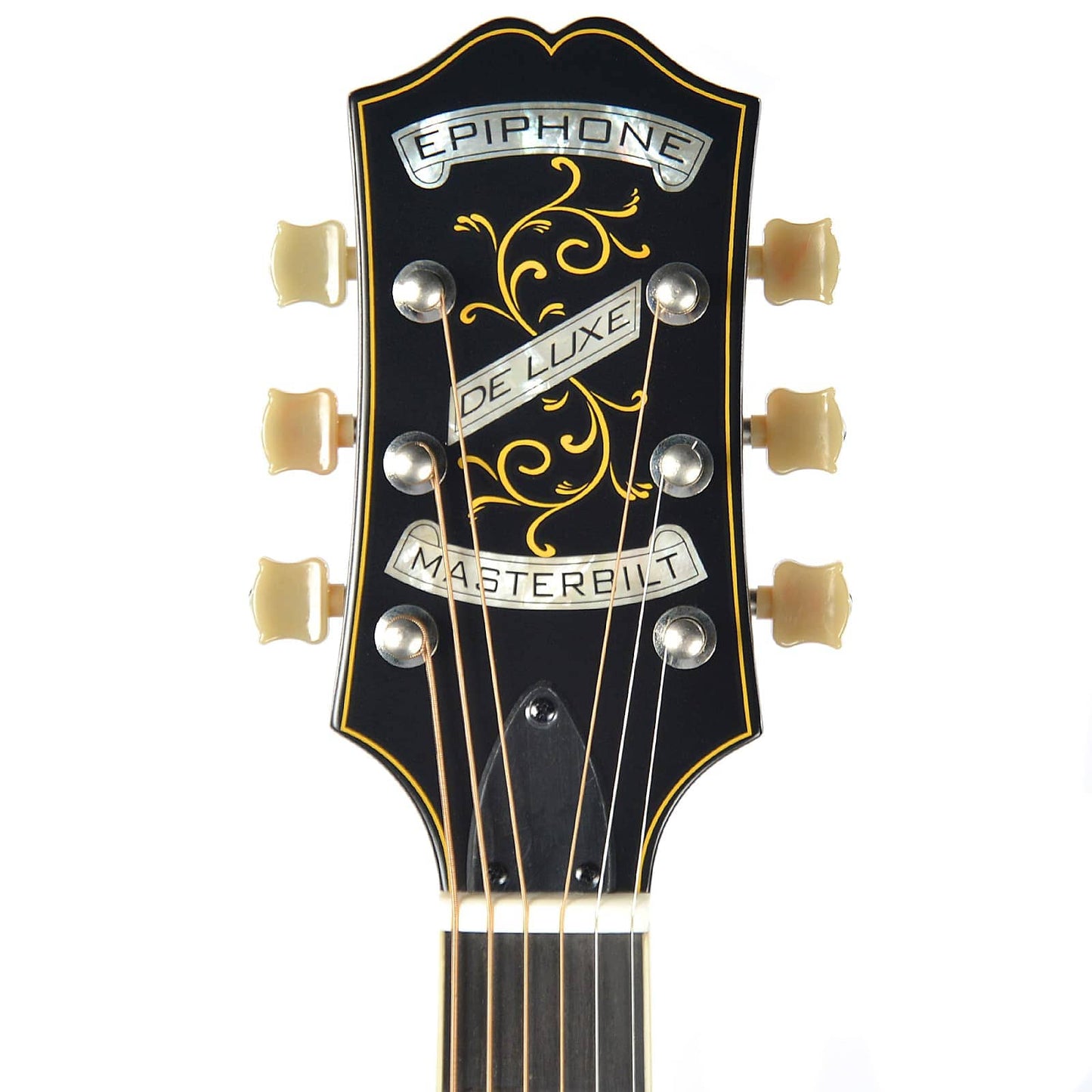 Epiphone Masterbilt Century Collection De Luxe (Round Hole) Vintage Sunburst Acoustic Guitars / Archtop