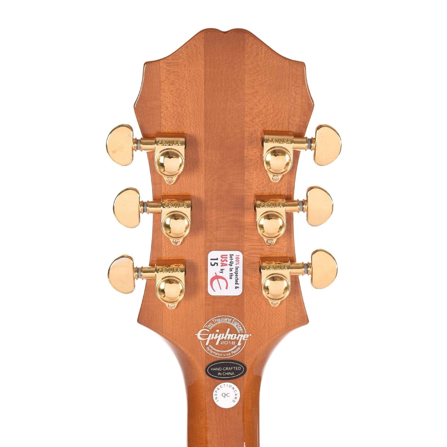 Epiphone Joe Pass Emperor-II Pro Vintage Natural w/ProBuckers & Coil-Tap Electric Guitars / Archtop