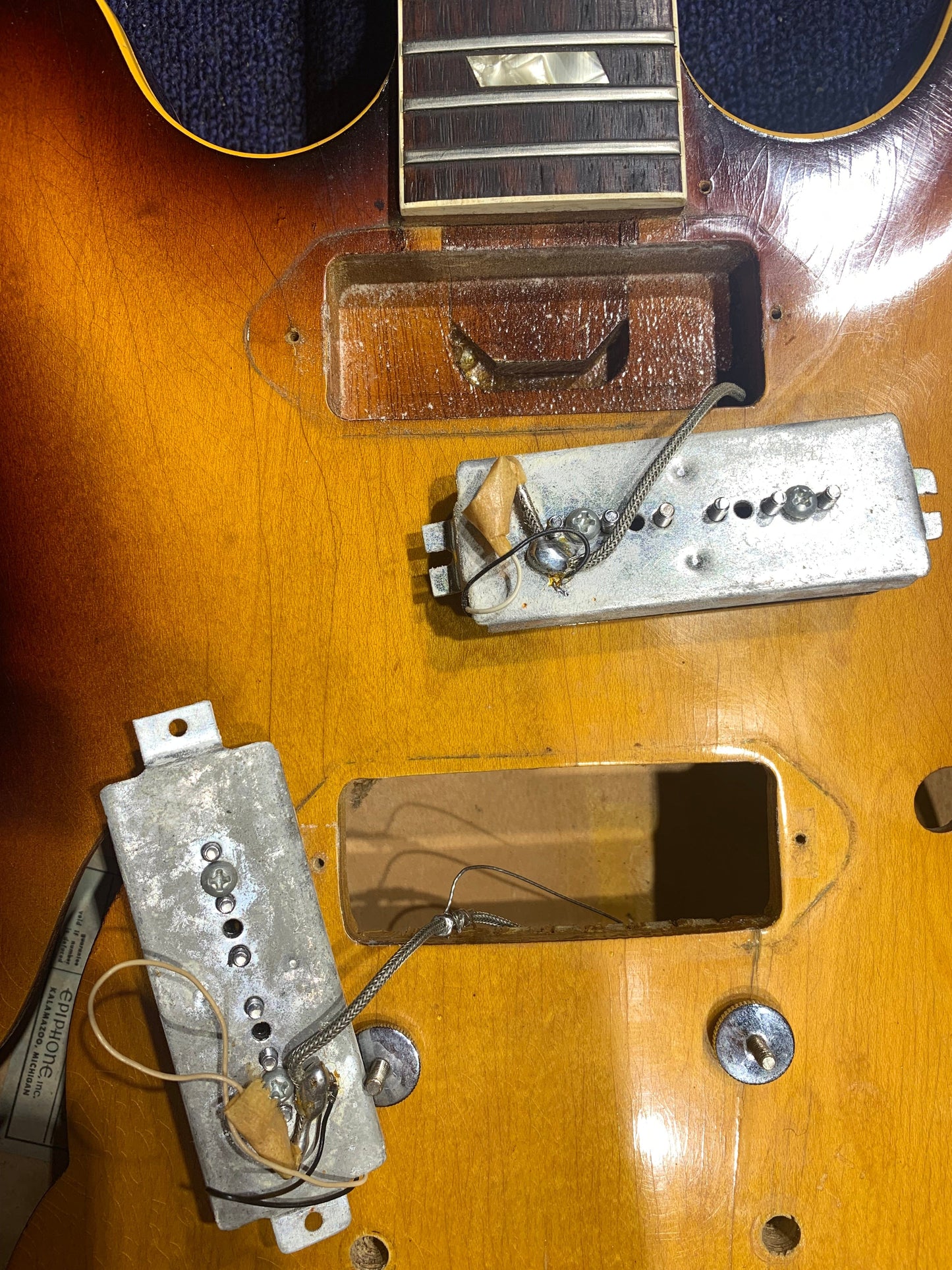 Epiphone Casino Sunburst 1965 Electric Guitars / Hollow Body