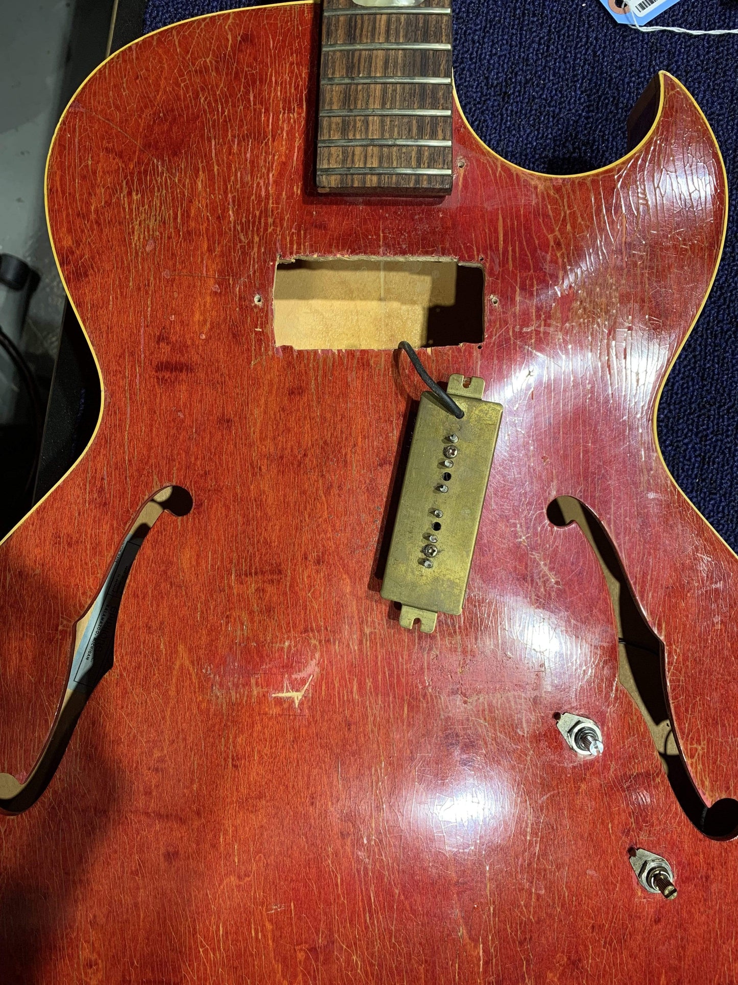 Epiphone Sorrento Cherry 1969 Electric Guitars / Hollow Body