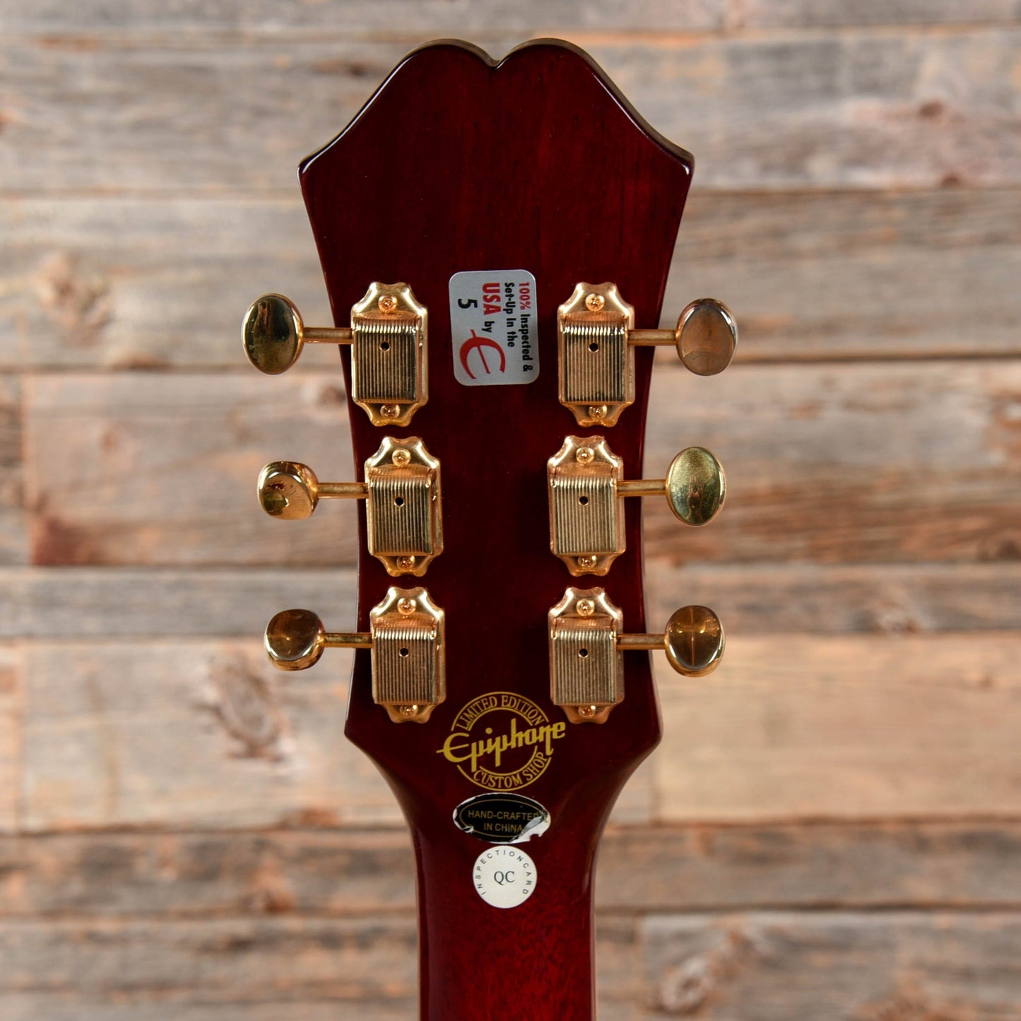 Epiphone Riviera P93 Wine Red Electric Guitars / Semi-Hollow