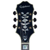 Epiphone Sheraton-II Pro Ebony w/ProBuckers & Coil-Tap Electric Guitars / Semi-Hollow