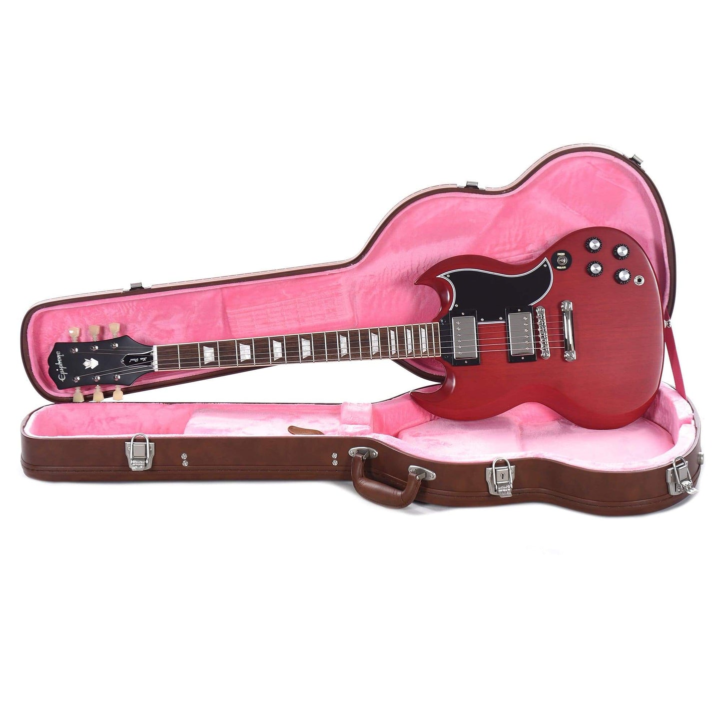 Epiphone Inspired by Gibson 1961 Les Paul SG Standard Aged '60s Cherry Electric Guitars / Solid Body