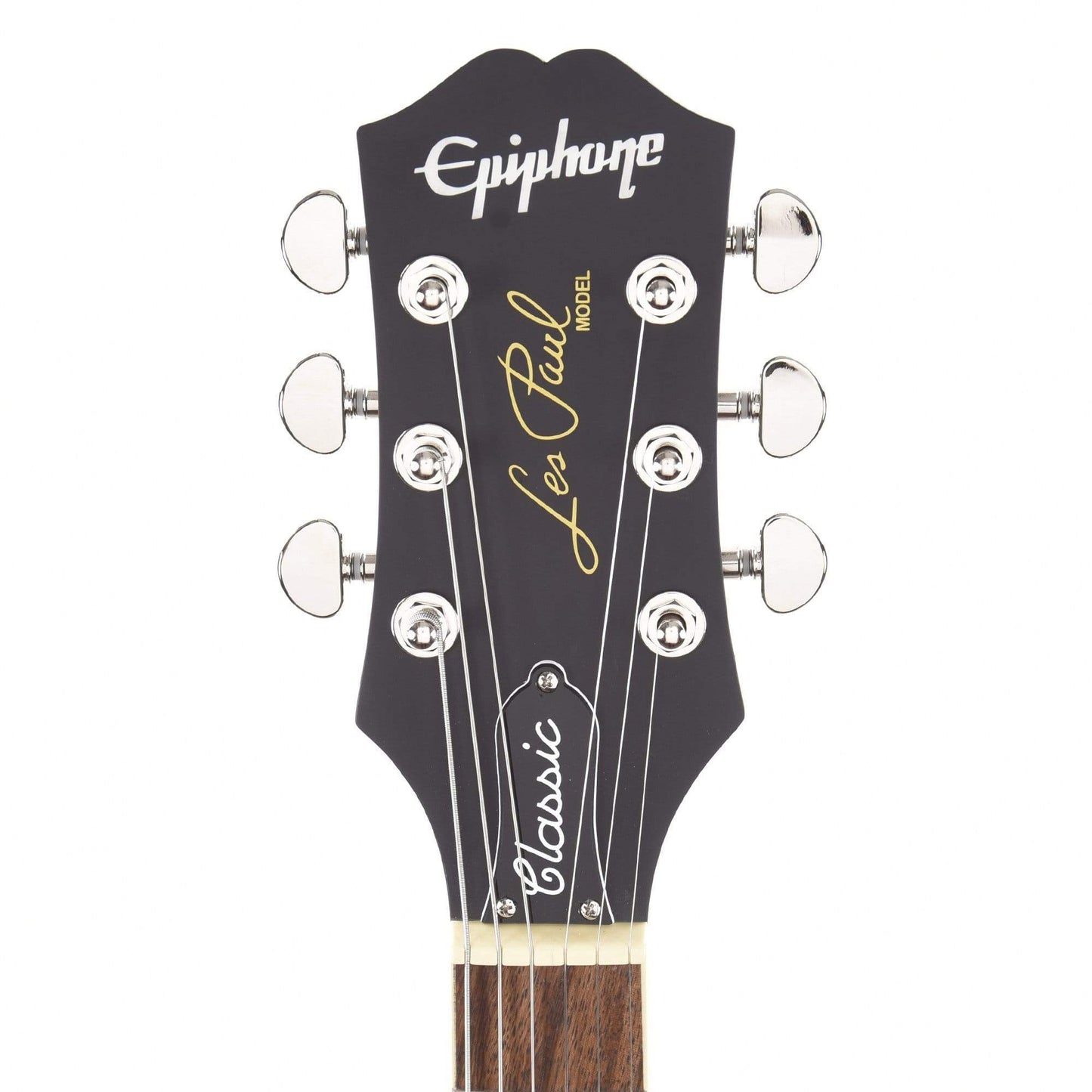 Epiphone Les Paul Classic Worn Worn Ebony Electric Guitars / Solid Body