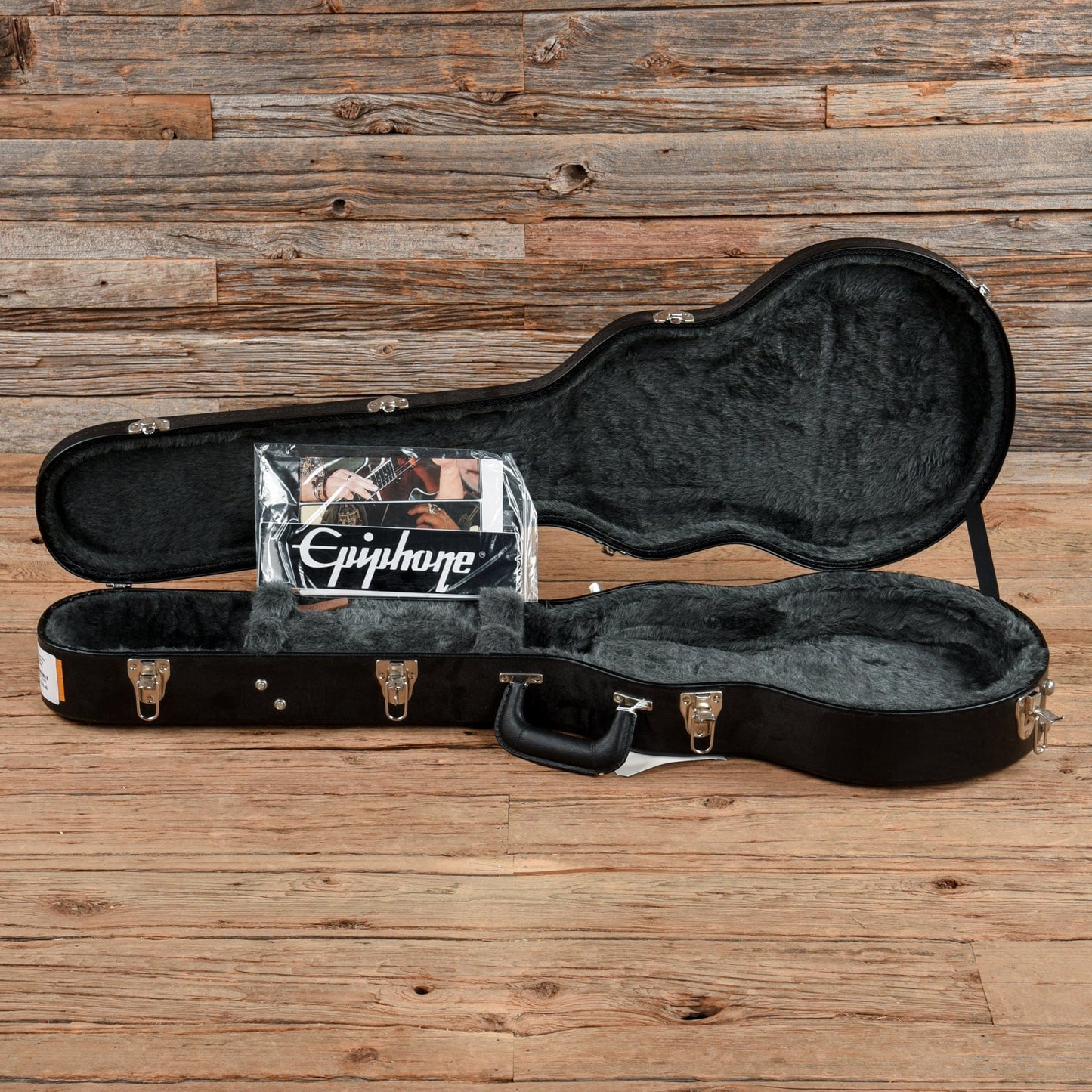 Epiphone Les Paul Custom Pro Ebony 2015 LEFTY Electric Guitars / Solid Body