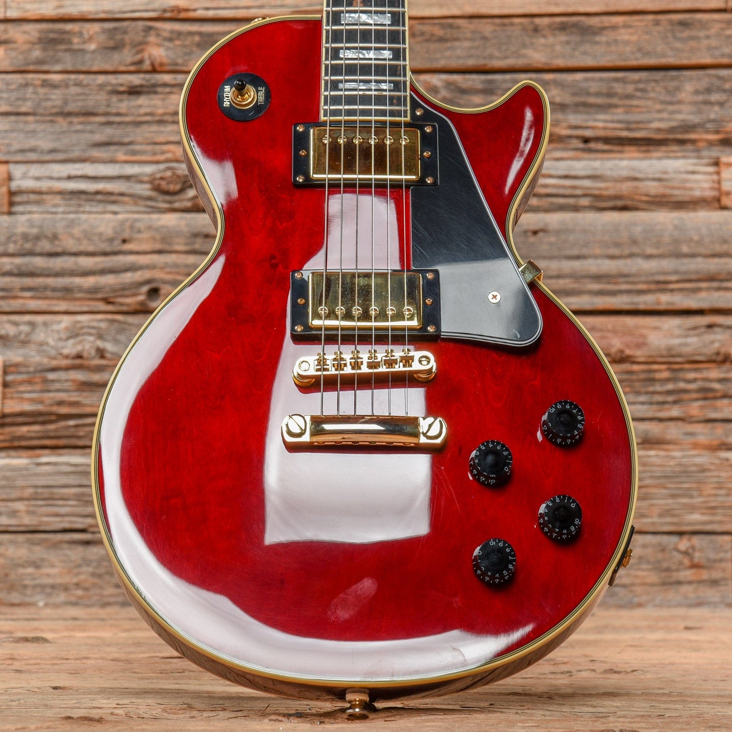 Epiphone Les Paul Custom PRO Wine Red 2017 Electric Guitars / Solid Body