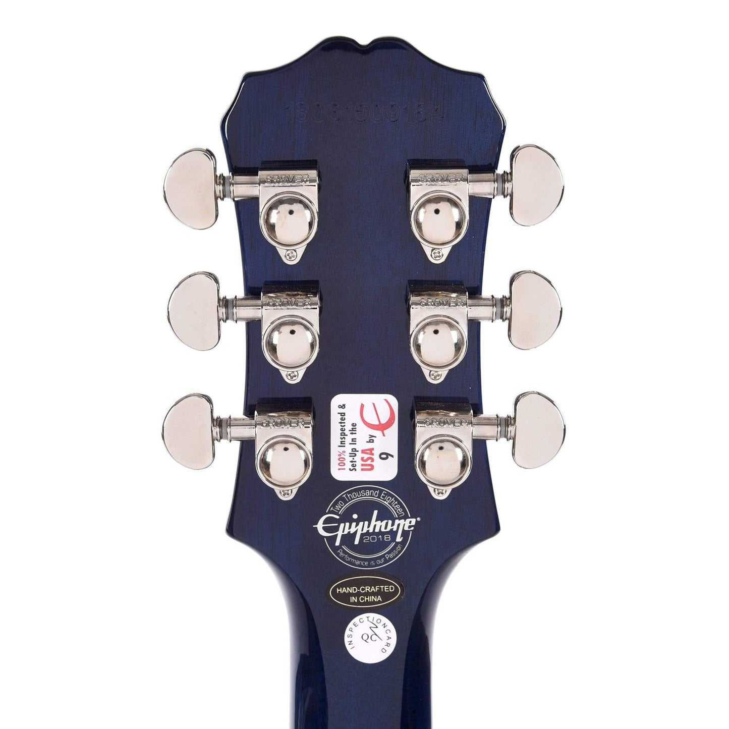 Epiphone Les Paul Standard Plus-Top Pro Blueberry w/ProBuckers & Coil-Tap Electric Guitars / Solid Body
