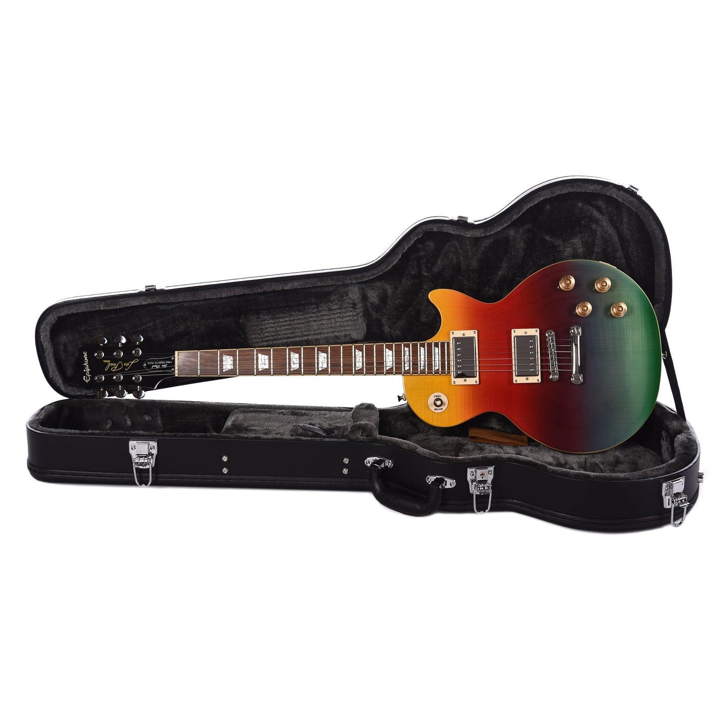 Epiphone Les Paul Tribute Prizm Outfit Rainbow w/Gibson '57 Classics & Series/Parallel Electric Guitars / Solid Body