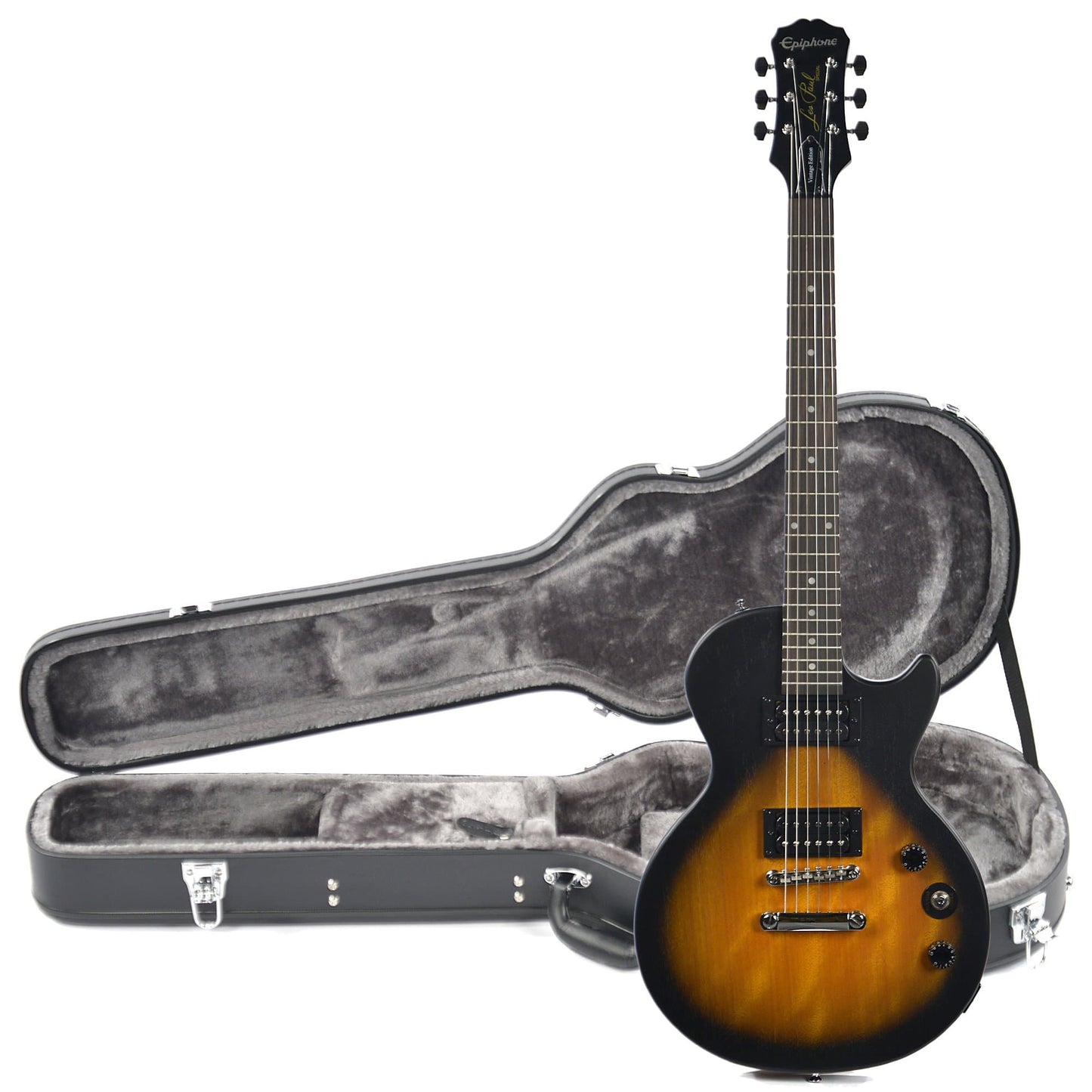 Epiphone LP Special VE Vintage Sunburst (Vintage Finish) CH and Epiphone Hardshell Case Bundle Electric Guitars / Solid Body