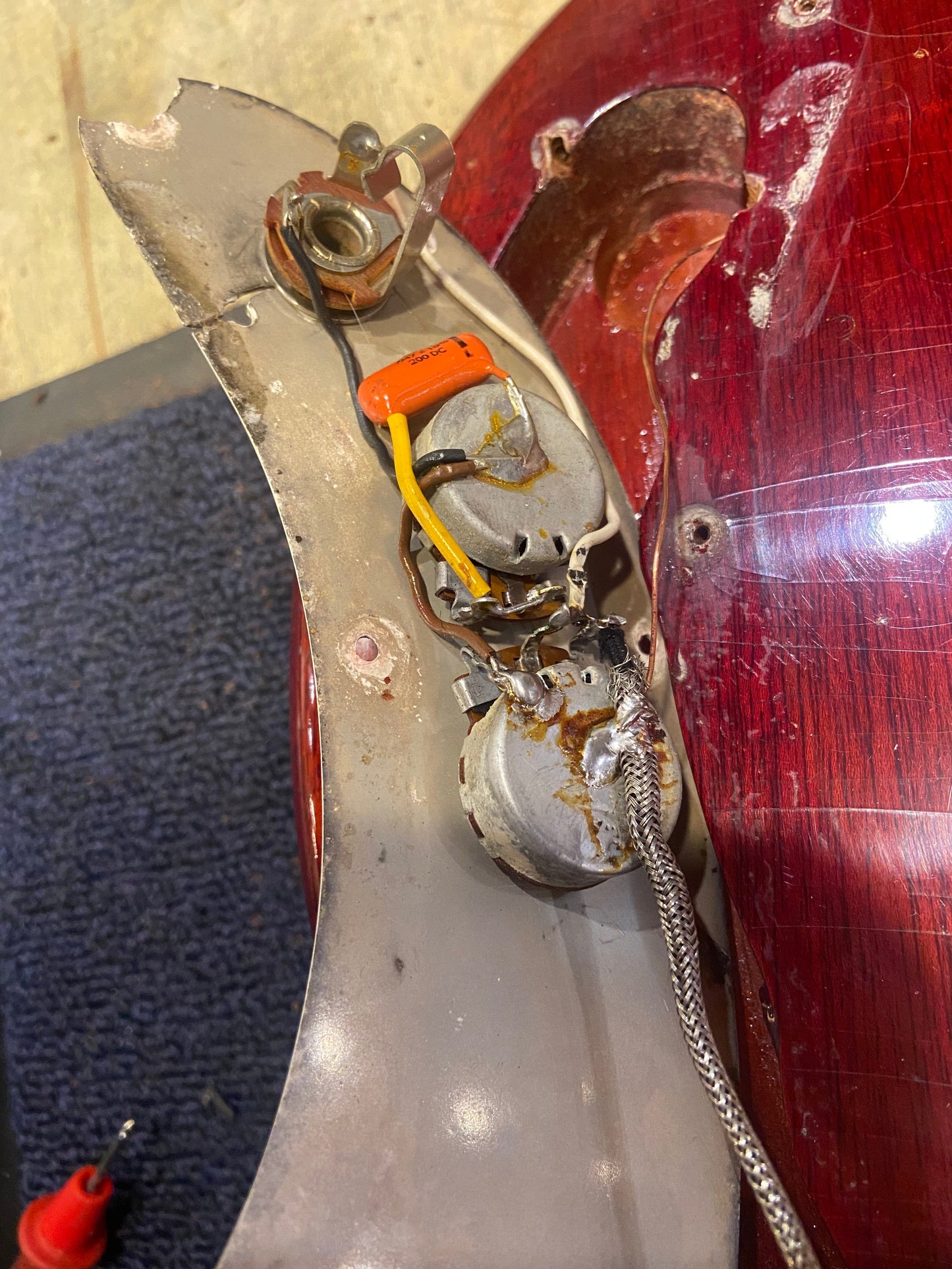 Epiphone Newport Bass Cherry 1965 Electric Guitars / Solid Body