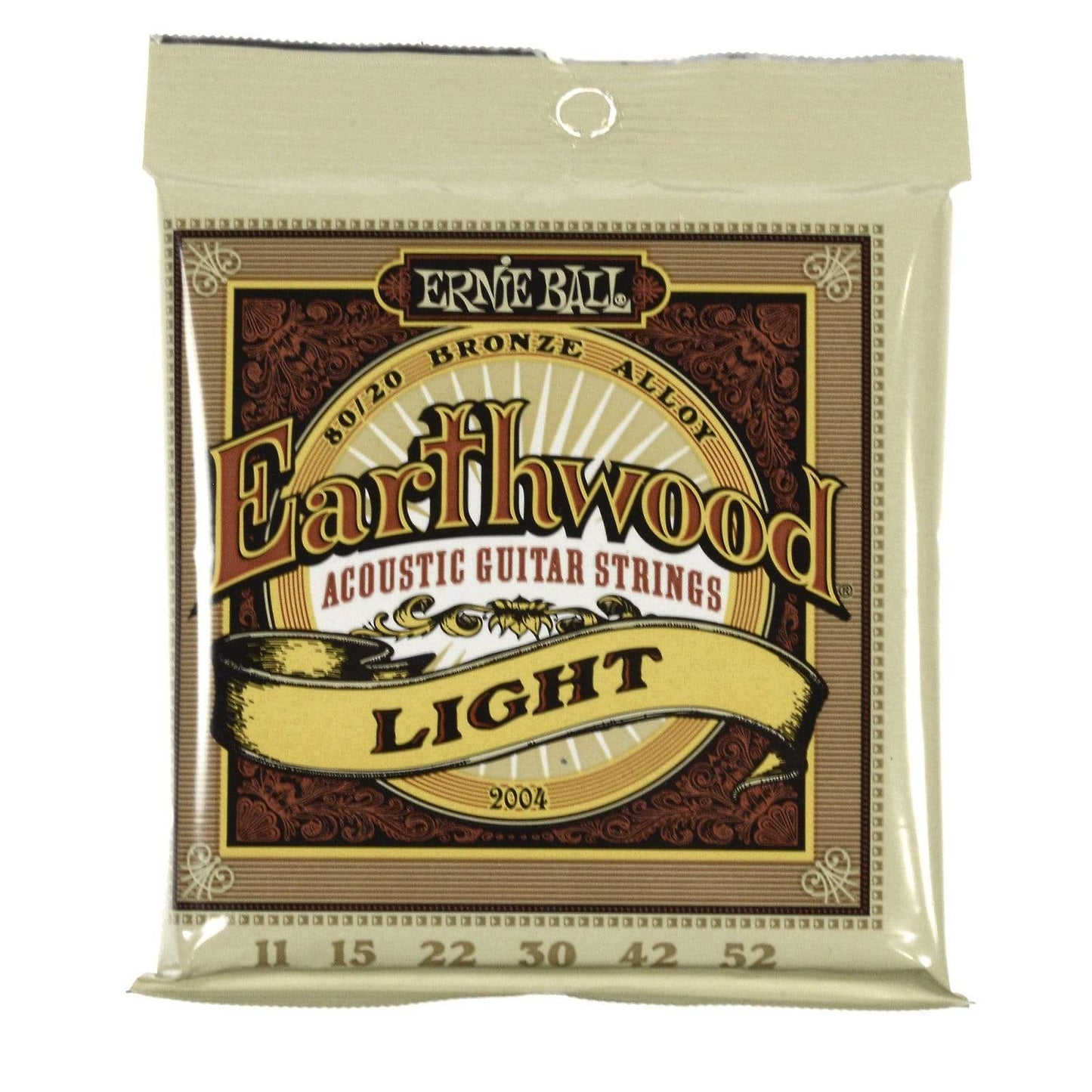 Ernie Ball Earthwood 80/20 Bronze Light 11-52 Accessories / Strings / Guitar Strings